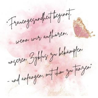 Wir verbringen Jahre damit, unseren Zyklus einfach nur zu ertragen - als wäre er ein unangenehmer Gast, der immer wieder unangekündigt auf unserer Party auftaucht. 
Bloß nicht stören, bloß nicht auffallen. 
Schmerzen? Gehören wohl dazu.
Stimmungsschwankungen? Reiß dich zusammen.
Aber ganz ehrlich: Was unser Körper sagt, hat immer eine tiefere Bedeutung. Statt ihn zu ignorieren oder zu bestrafen, könnten wir anfangen, ihm zuzuhören.
Wenn wir seine Sprache verstehen, kann sich so viel verändern: weniger Stress, mehr Energie, klarere Grenzen.
Es geht nicht darum, den Zyklus zu feiern, wenn einem nicht danach ist - sondern darum, mit ihm zu arbeiten, nicht gegen ihn. 
Schritt für Schritt. 
Oder Takt für Takt. 

#ganzheitlichefrauengesundheit #zyklusbewusstsein #Achtsamkeit #frauenpower #innerestärke #hormonbalance  #frausein #natürlicheheilung #mitdemkörperzusammenarbeiten